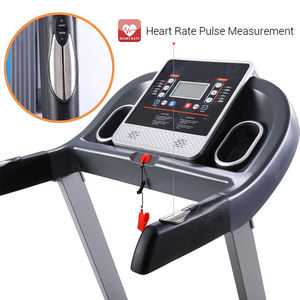 Tapis Roulant Pieghevole per Casa con Display LCD, Impugnatura con Misurazione del Battito Cardiaco, Attrezzatura Fitness Salvaspazio - Product Image 6
