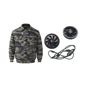 Combinaison <span class=keywords><strong>de</strong></span> <span class=keywords><strong>travail</strong></span> en coton Vêtements <span class=keywords><strong>de</strong></span> protection du <span class=keywords><strong>travail</strong></span> avec ventilateur <span class=keywords><strong>de</strong></span> refroidissement Climatisation extérieure Vêtements <span class=keywords><strong>de</strong></span> <span class=keywords><strong>travail</strong></span> résistants à la <span class=keywords><strong>chaleur</strong></span> - Product Image 6