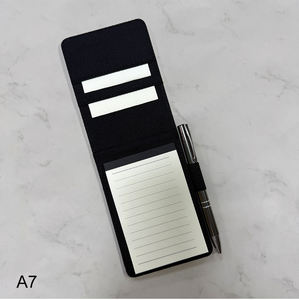 Venta al por mayor de sublimación en Blanco Cuaderno diario cartera <span class=keywords><strong>Diy</strong></span> logotipo personalizado tela lienzo Bloc de notas de transferencia de calor cuadernos - Product Image 2