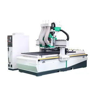 Hot Sale Lamello Cnc Router Furniture Style Machine with ATC and Saw Wooden Factory 1325 1530 2040 New Mexico Russia