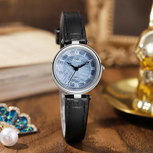 Vintage Leather Quartz <b>Watch</b> <b>For</b> <b>Women</b> Small Elegant Waterproof <b>Wrist</b> <b>Watch</b> - Product Image 5