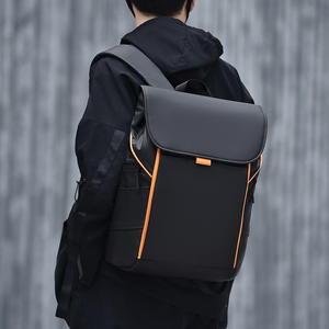 Men's Stylish Lightweight <b>Backpack</b> with Large Capacity Waterproof <b>Laptop</b> Bag Durable USB Feature for Business Commute - Product Image 3
