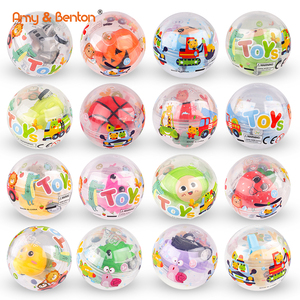 Cápsulas de juguete Gumball de 50 mm con juguetes rellenos, coches de juguete de retroceso para máquina de garras, fiestas infantiles, rellenos de Navidad y regalos - Product Image 2
