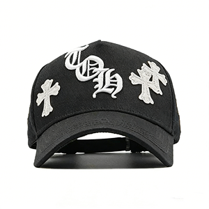 Yeni Kaliteli Erkek Gorras Kavisli Orta Boy Şapka Spor Şapka Siyah Pamuklu Siperlik 5 Panel Aplike Nakış Yama Hip Hop Şapkalar - Product Image 2