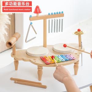 Table de <span class=keywords><strong>musique</strong></span> Xylophone portable multifonctionnelle pour enfant Coordination œil-main Jouet musical éducatif précoce pour bébé pour garçon fille - Product Image 5