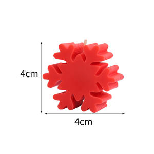 Cera di soia candele di incenso fiocco di neve aromaterapia creativa stile invernale fragranze souvenir regali di festa decorazioni per la casa natale - Product Image 5