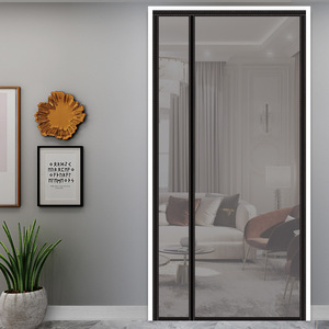 Porte <span class=keywords><strong>moustiquaire</strong></span> magnétique moderne à mailles, prix de gros, coupe personnalisée pour salle de bain ou hôtel, moustiquaires et moustiquaires - Product Image 4