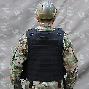 ダブルセーフプレートキャリア600Dポリエステル戦術モールセキュリティベストChaleco Tactico Gilet Tactique装甲Chaleco Antibalas - Product Image 6