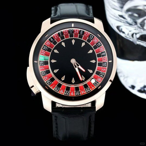 Nouvelle montre en or rose 2025, diamètre 44 mm, hauteur 16,3 mm, montre mécanique à tourbillon volant, montre de luxe haut de gamme pour homme - Product Image 1