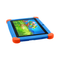 Tablette PC 7 pouces 1+8 Go du fournisseur d'origine avec Google Play Store téléchargeable, jeux éducatifs et étui en caoutchouc pour l'apprentissage