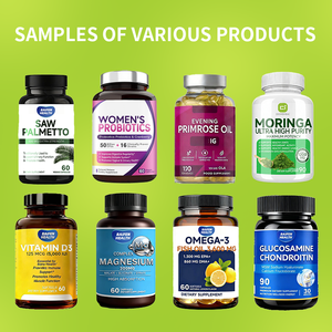 Suplemento Herbal OEM/ODM <span class=keywords><strong>Ginseng</strong></span> Antioxidante Suporte Imunológico Suporte ao Estresse Aumento de Energia Crescimento Capilar Cápsulas Sem Glúten para Adultos - Product Image 2