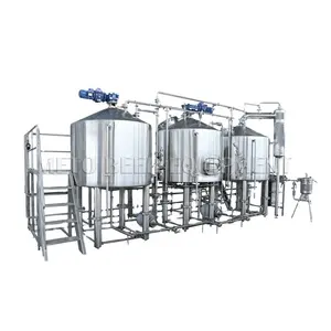 SUS304 3bbl 5bbl 10bbl craft brewery equipment beer brewing machine for sale