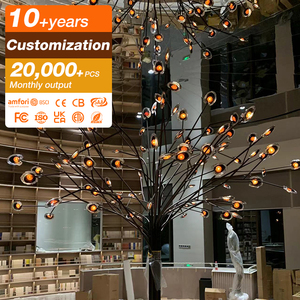 Nhà thiết kế hiện đại trang trí phòng khách sạn Led cây chi nhánh trong nhà phong cách sang trọng Lager sàn đứng trang trí chiếu sáng - Product Image 1