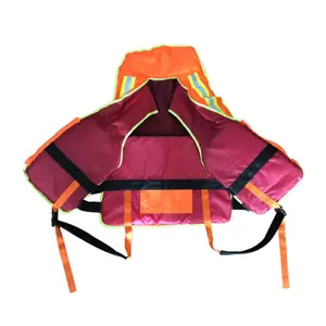 Fire Life Jacket Inflatable Compound Professional Life-saving 3 Second Inflatable Large Buoyant Adult Enhanced Type