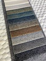 Tissu d'ameublement en mélange chenille bouclé texturé, sur mesure, tissage haute durabilité pour canapés modernes, meubles d'appoint