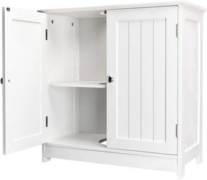 Armoire <span class=keywords><strong>de</strong></span> rangement <span class=keywords><strong>de</strong></span> <span class=keywords><strong>salle</strong></span> <span class=keywords><strong>de</strong></span> <span class=keywords><strong>bain</strong></span> avec socle à 2 portes sous l'évier <span class=keywords><strong>Organisateur</strong></span> économiseur d'espace avec étagère interne Armoire <span class=keywords><strong>de</strong></span> <span class=keywords><strong>lavabo</strong></span> <span class=keywords><strong>de</strong></span> <span class=keywords><strong>salle</strong></span> <span class=keywords><strong>de</strong></span> <span class=keywords><strong>bain</strong></span> - Product Image 2