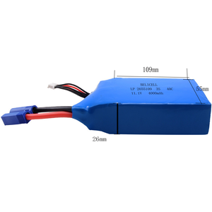 40c có thể sạc lại 3S Lipo Pin 2655109 4000mAh <span class=keywords><strong>11.1V</strong></span> pin <span class=keywords><strong>lithium</strong></span> <span class=keywords><strong>polymer</strong></span> cho xe hơi - Product Image 4