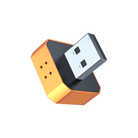 Adaptador Inalámbrico Compacto 4 en 1 para CarPlay y Android Auto, Plug & Play, AirPlay, Dongle Multifunción para Conectividad en el Automóvil