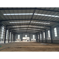 Maison modulaire en acier léger durable pour entrepôt et atelier, durée de vie de 50 ans