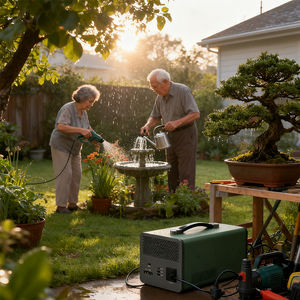 Estación de Energía Portátil de Carga Rápida 300W 1005Wh con Batería LiFePO4, MPPT, Onda Sinusoidal Pura, PD 20W, QC3.0 para Respaldo Doméstico y Uso Fuera de la Red - Product Image 4