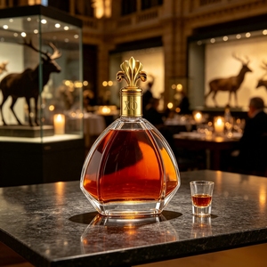 Botella de licor vacía de 60 ml con forma de animal, de vidrio <span class=keywords><strong>azul</strong></span> de lujo, para vino, vodka, whisky, brandy, ginebra, ron, <span class=keywords><strong>tequila</strong></span>, con tapa de rosca. - Product Image 1