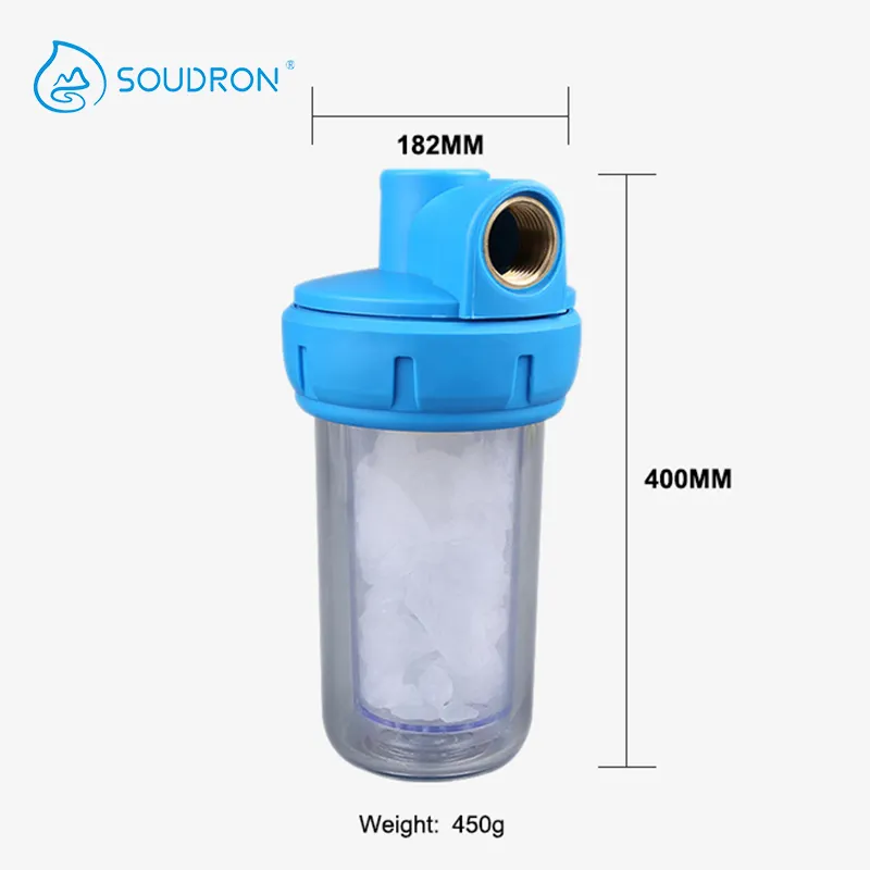 Faucet Polyphosphate Crystal Washing Machine Pre-filtration Siliphos Water Filter