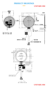 1.2 "AMOLED Vòng hiển thị Màn hình LCD 390*390 qspi góc đầy đủ thông minh 1.2inch mặc <span class=keywords><strong>OLED</strong></span> mô-đun - Product Image 5