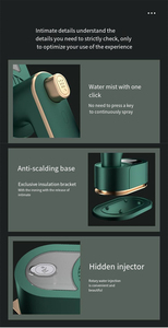 Meilleure Vente : Défroisseur Vapeur Électrique Portable 40W, Mini Fer à Vapeur Léger et Compact pour Vêtements à Domicile - Product Image 3