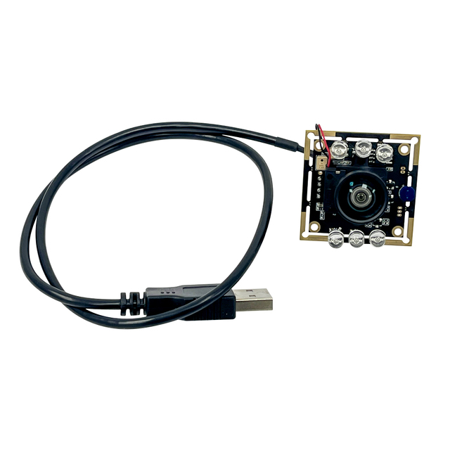 IMX307 IMX327 USB Camera Module With IR CUT Day Night Vision DFOV 120 No Distortion Lens 2MP USB UVC Camera Module 1080P 60FPS