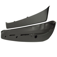 Aileron de toit pour Honda Civic EK 1996-2000, accessoires automobiles, style JDM BYS, noir mat