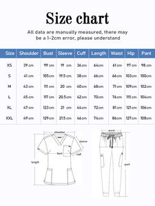 Uniformes Médicos Personalizados de Gran Tamaño para el Cuidado de la Piel, Conjuntos de Uniformes Antiarrugas y Elásticos para Hospitales, Uniformes de Enfermería - Product Image 4