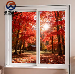 Fenêtre coulissante en PVC vinyle à prix de gros avec grilles amovibles - Product Image 6