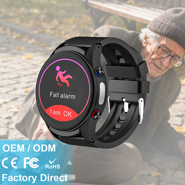 L08P Best Smart Watch for Adults IPS Screen Magnetic Fall Detection Sleep Tracking Sim Card Support Elderly Talking Features