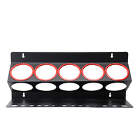 Support mural pour outils de lavage de voiture, support de nettoyage automobile pour brosses et bouteilles
