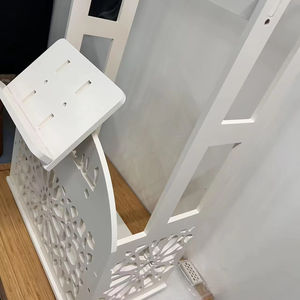 ラマダン 装飾 木製 祈り用ラック ムスリム コーラン棚 スタンド式 礼拝マット用オーガナイザー - Product Image 3