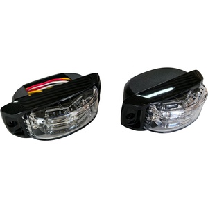 Bộ đèn báo hiệu khẩn cấp tự động <span class=keywords><strong>6W</strong></span>, 6 đèn LED, đèn nhấp nháy nhiều màu, đèn xe hơi 12V-24V, đa điện áp tương thích - Product Image 4