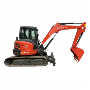 Mini ekskavatör kuexcavator KX163 KX165 kullanılmış kazıcı ku5/6 ton KX161 ekskavatörler