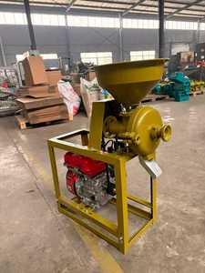 <span class=keywords><strong>Mini</strong></span> Molino de Granos |   Pulverizador de Trigo/Maíz con Motor de Gasolina |   Máquina para Hacer Mantequilla de Maní, Molino Eléctrico/Diésel para Granos - Product Image 2