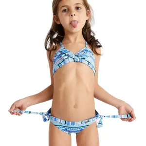 Hibuyer Kids Audrey Swimsuit Cosplay 2-Piece Swimwear Fancy Costume for Girls 