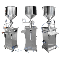 Machine de remplissage de pâte à chaud pour confiture avec agitation chauffante et trémie