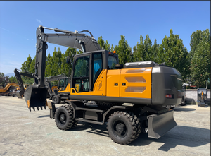 Prezzo di fabbrica CE qualità del motore nuovo 21 Ton grande escavatore ruote movimento terra macchine agricoltura estrazione mineraria usato scavatore per la vendita - Product Image 6