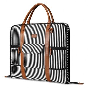 Échantillon gratuit : Housse de vêtement pliable en polyester, personnalisable, avec housse de voyage convertible pour grande robe de mariée - Product Image 2