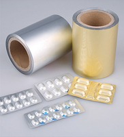 Vente en gros de feuille d'aluminium pharmaceutique composite rigide de qualité médicale, formable à froid, OPA/AL/PVC, pour l'emballage en aluminium