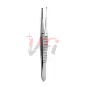 Pince à dissection Gillies 1x2 dents 150 mm Instruments de chirurgie plastique longs - Product Image 1