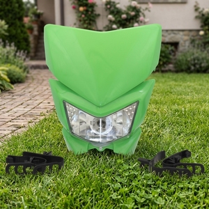 Phare de moto halogène HL105 pour motos tout-terrain KLX250 450, <span class=keywords><strong>masque</strong></span> avant de moto pour KLX450 - Product Image 2