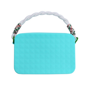 Bolso de mano de lujo promocional para la playa con orificio, accesorios, inserto de cuerda, funda para teléfono móvil, tarjetero, bolsa de almacenamiento - Product Image 4