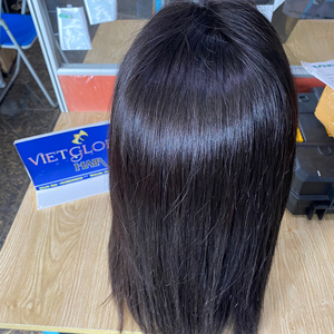 Perruques de cheveux humains Extensions de cheveux cambodgiens Cheveux vierges pour la couleur naturelle 3 ans à vie - Product Image 1