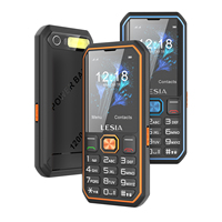 Téléphones mobiles GSM 2,8 pouces 12000 mAh Double carte SIM en veille Téléphone robuste à clavier 2G Téléphone à fonctions avec fonction de banque d'alimentation