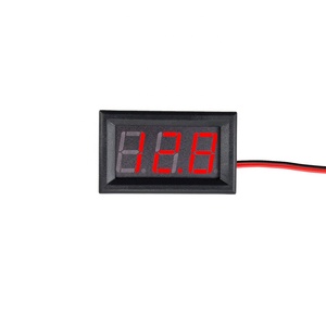 Voltmètre numérique à Double fil cc, 0.56 pouces, LED, Protection de la connexion inversée <span class=keywords><strong>5v</strong></span>-30.0v - Product Image 4