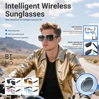 Nuevas Gafas de Sol Inteligentes AT-30 para Hombre, con Audio Inalámbrico BT, Música, Magnéticas, Anti-Luz Azul, Auriculares Inteligentes